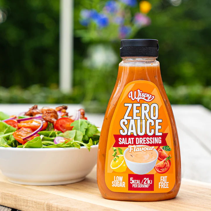 Wispy Zero Sauce – Kalorifri dressing perfekt för hälsosam träningskost