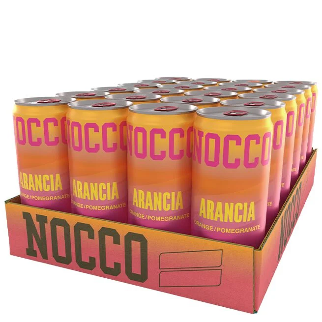 NOCCO BCAA dryck – funktionsdryck med koffein, vitaminer och grenade aminosyror i flera smaker