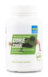 Core Zink & Magnesium 2025 bästa mineralbalans vid styrketräning