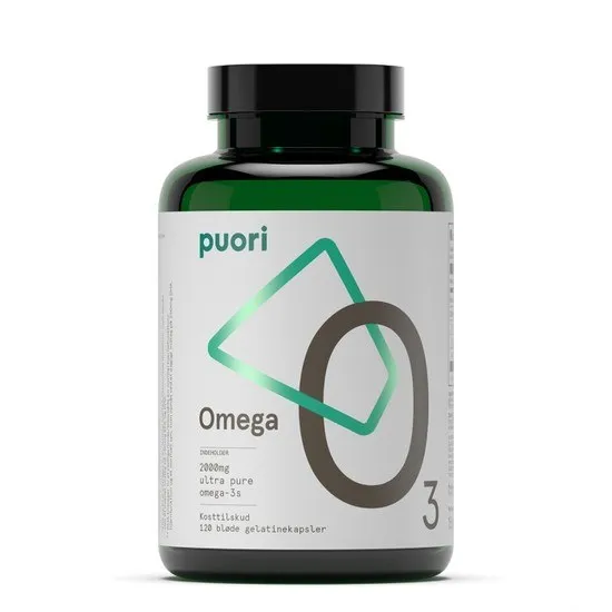 Puori Omega-3 2025 bästa omega-3 för återhämtning och inflammation
