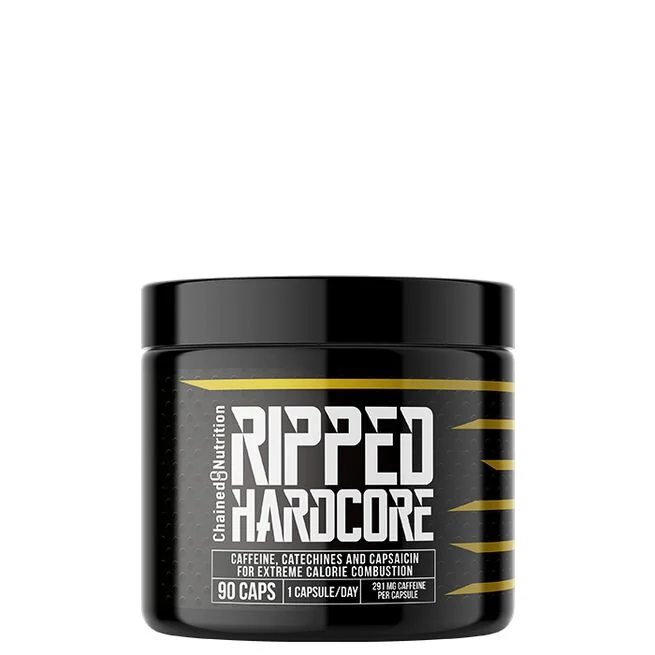 Ripped Hardcore fettförbrännare från Chained Nutrition, 90 kapslar