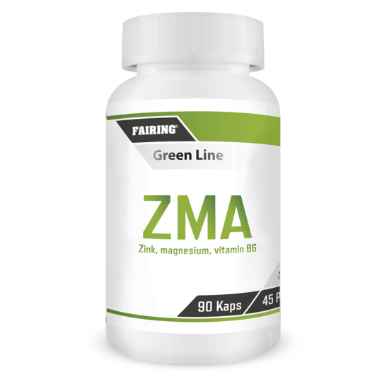 Burk med Fairing ZMA 90 kapslar – kosttillskott med zink, magnesium och vitamin B6
