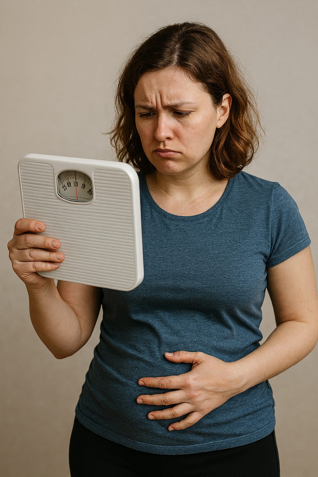 äter för lite men går inte ner i vikt