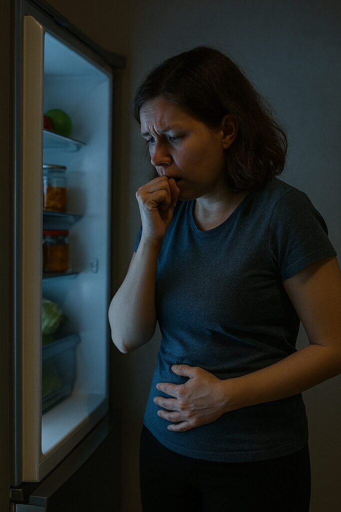 kvällshunger framför kylskåpet – hormonstyrt ätbeteende