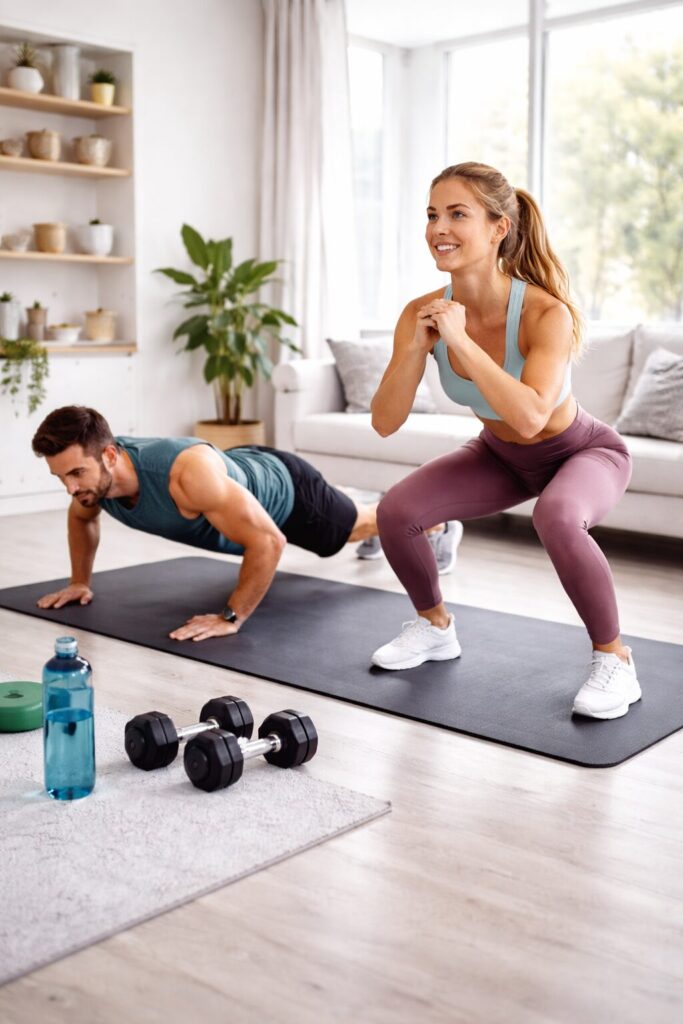 helkroppsträning hemma