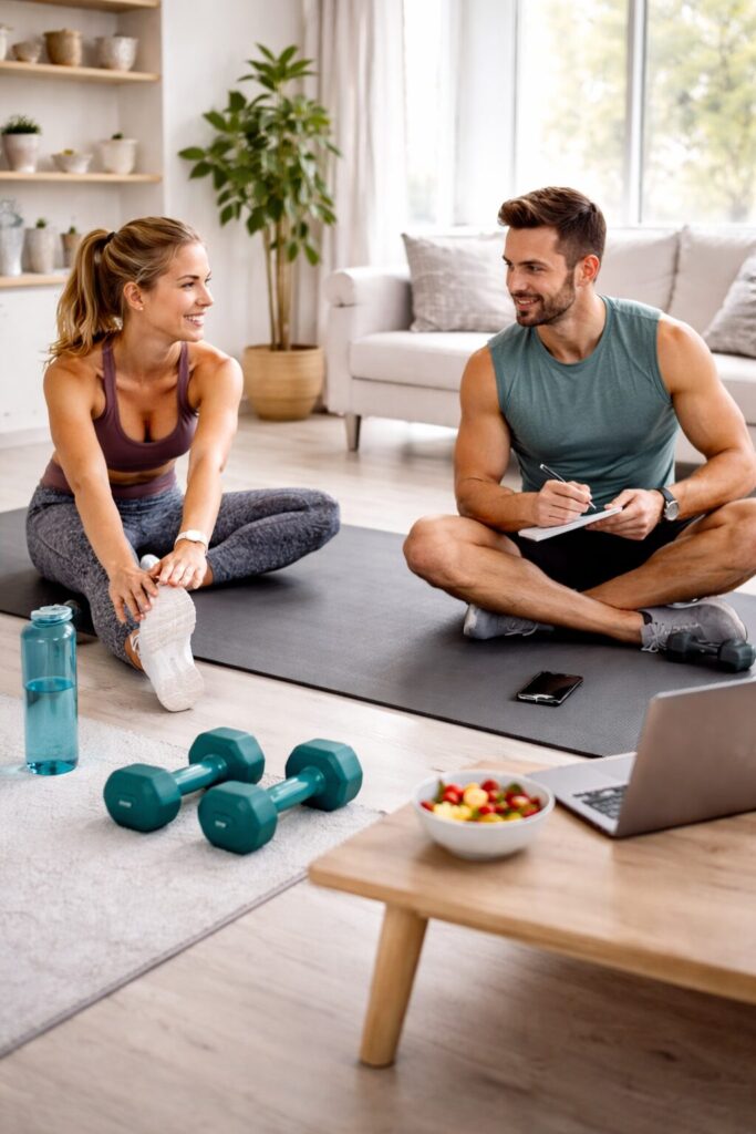 stretching hemma efter snabb träning 20 minuter